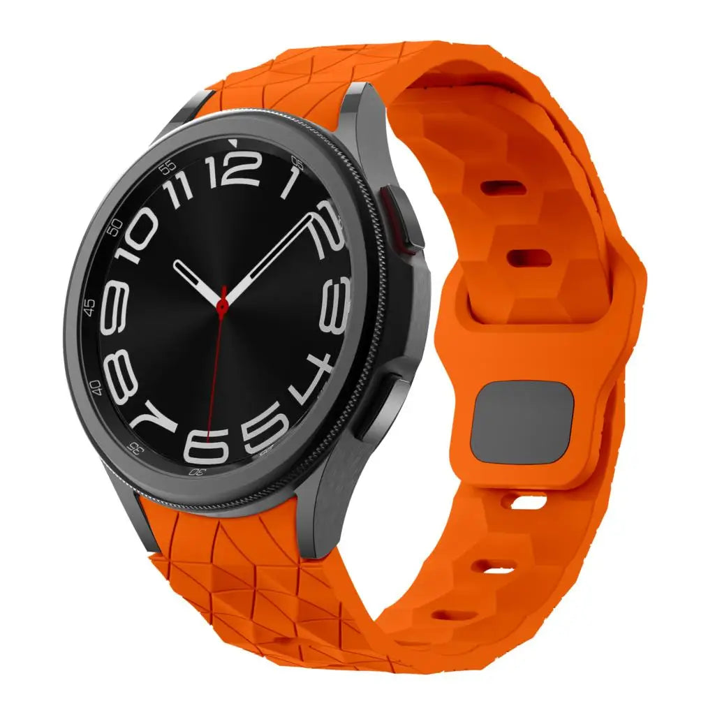 Silicone Strap for Samsung Galaxy Watch 6 Classic 47mm 43mm / 5 Pro 45mm / 4 46mm 42mm / 6 40mm 44mm