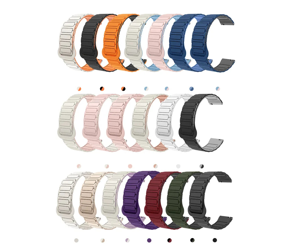 Armor Style Magnetic Silicone Strap for Amazfit T-Rex 3, T-Rex 2 & T-Rex Pro STRAPS
