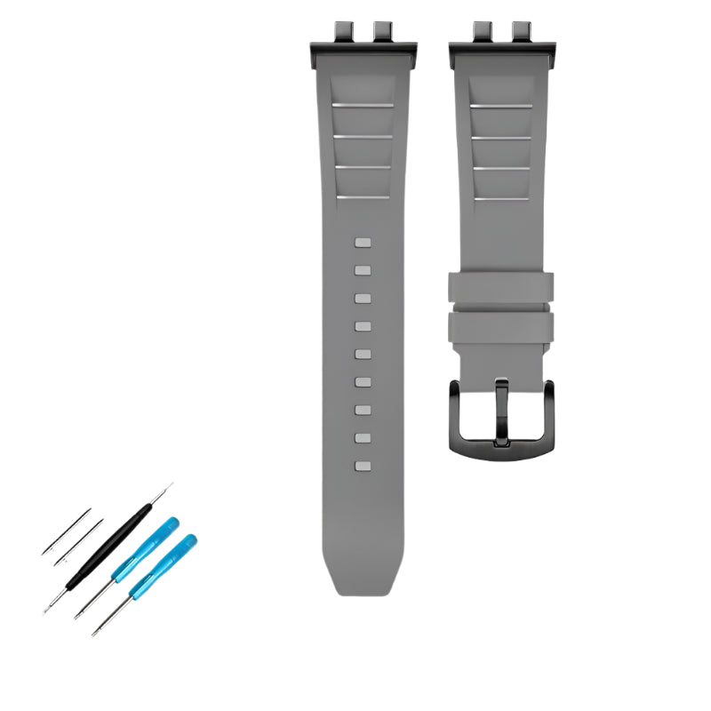 Rubber Link Strap for Casio G-SHOCK - GMW-B5000, GM-B2100, MRG-B2100D