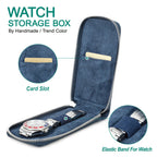 High-Quality Leather Single Watch Box STRAPS