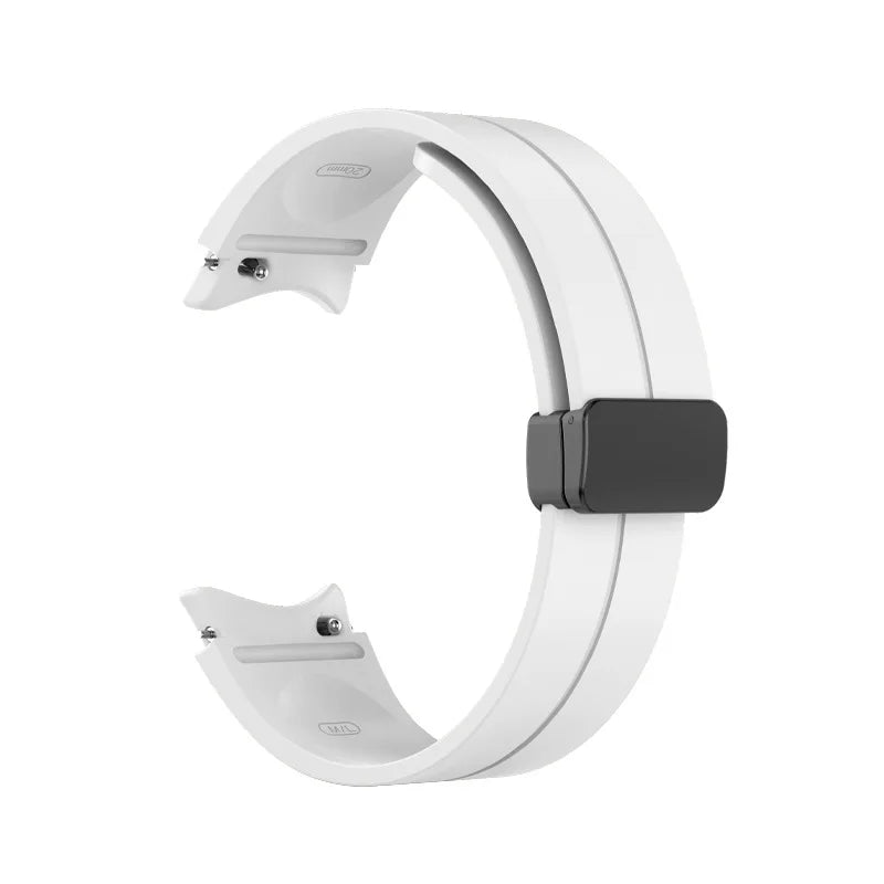 No-Gap Magnetic Silicone Strap for Samsung Galaxy Watch 7/6/5/4 Series STRAPS