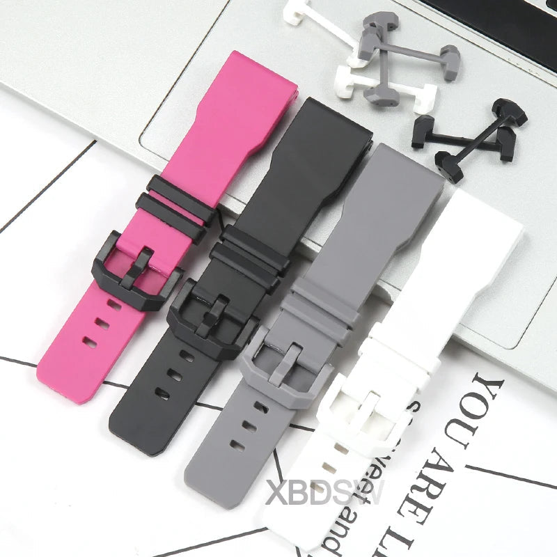 Resin Modification Strap & 24mm Adapter for Casio G-Shock GA-2300 STRAPS