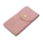 Flannel Watch Pouch - Single Watch Travel Case with Copper Buckle STRAPS