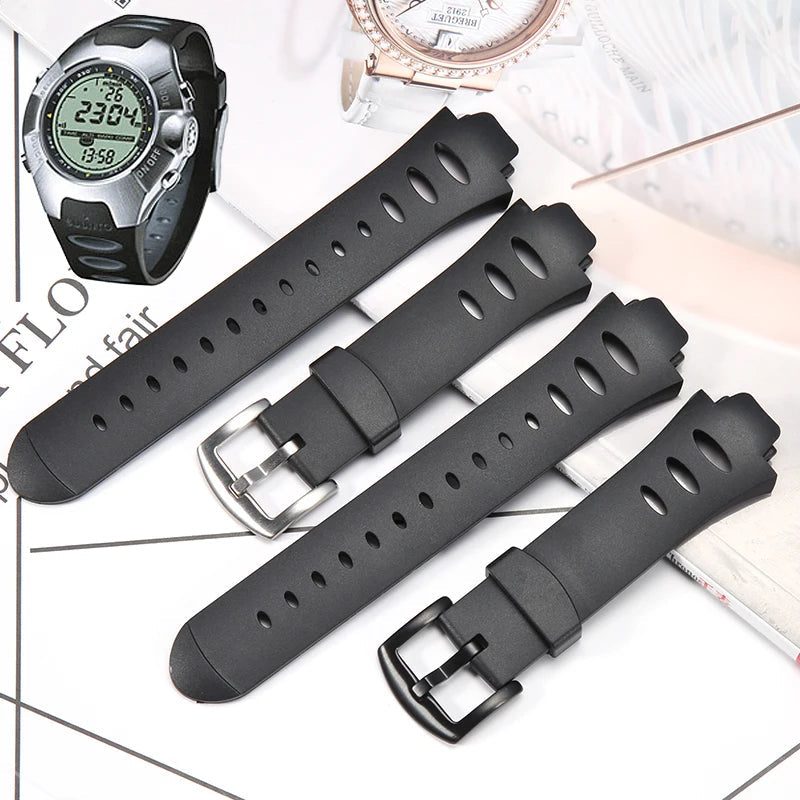 Rubber Watch Band for Suunto Observer X6 / DEC19 / P45 - Sports Strap STRAPS