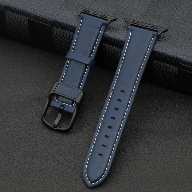 PU Leather Strap for Apple Watch Series 10, 9, 8, 7, 6, 5, SE, Ultra / Ultra 2 (49mm) STRAPS
