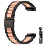 Stainless Steel Luxury Link Bracelet for Amazfit T-Rex 3, T-Rex 2, T-Rex Ultra & Pro STRAPS