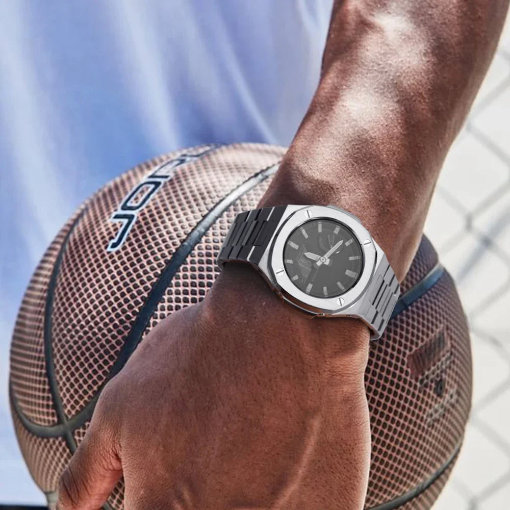 "Nautilus" Style Luxury Modification Kit for Casio G-Shock GA-2100 & GA-2110