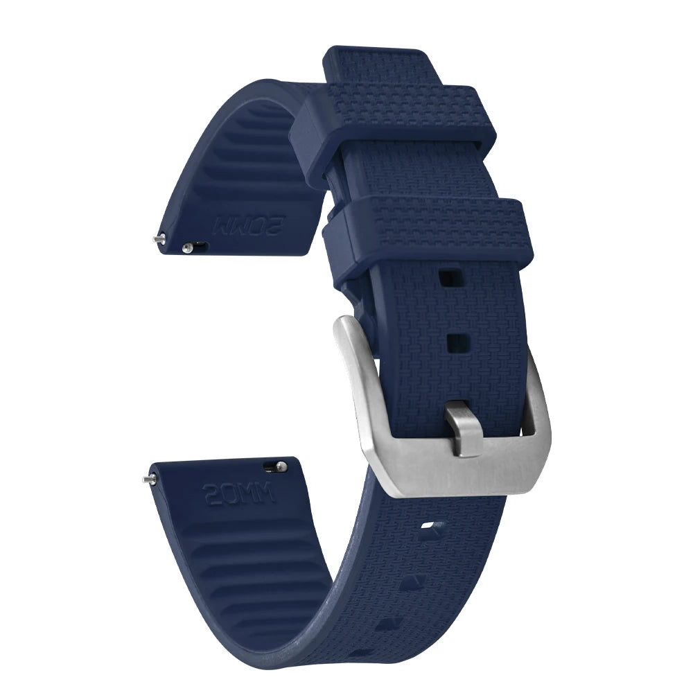 High-Grade FKM Fluororubber Diving Strap for Rolex, Omega, IWC & Seiko