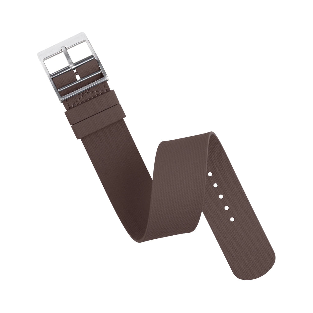 premium FKM Fluororubber Watch Strap for Tudor Ranger, Rolex Daytona, and Traditional Luxury Watches