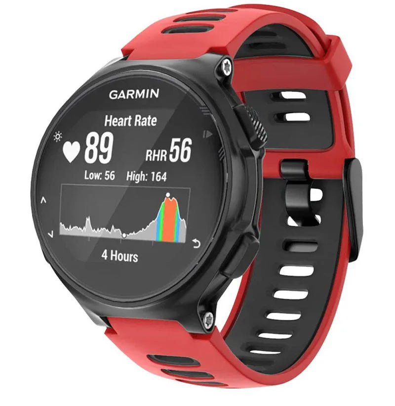Silicone Strap for Garmin Forerunner 735XT 235 220 230 620 630 Approach S20 S5 S6 STRAPS