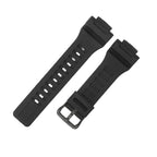 Casio AQ-S810W AEQ-110W W735H W736H Resin Soft Comfortable Silicone Watch Strap 18mm Black STRAPS