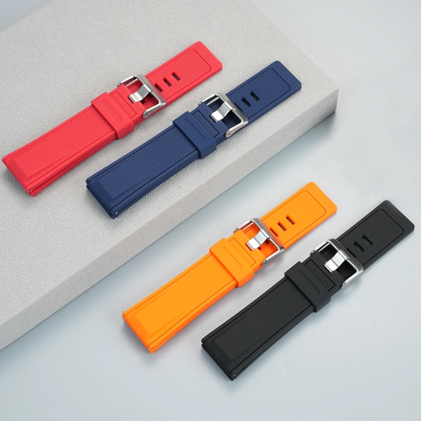 Quick-Release Silicone Sport Strap for Casio G-Shock GA-2000, GA-2300 & Pro Trek PRW-6600, PRG-600/650Y STRAPS