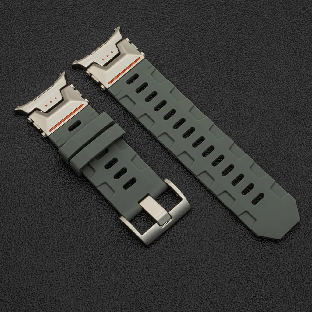Silicone Strap for Samsung Galaxy Watch Ultra 47mm - No-Gap Curved End STRAPS