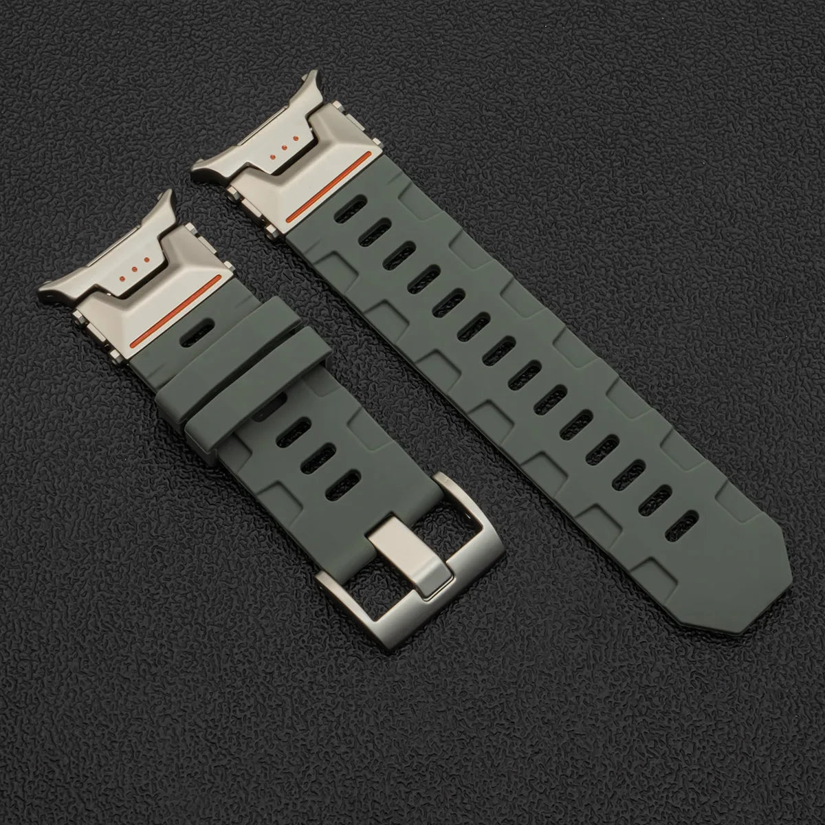Silicone Strap for Samsung Galaxy Watch Ultra 47mm - No-Gap Curved End STRAPS