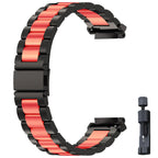 Stainless Steel Luxury Link Bracelet for Amazfit T-Rex 3, T-Rex 2, T-Rex Ultra & Pro STRAPS