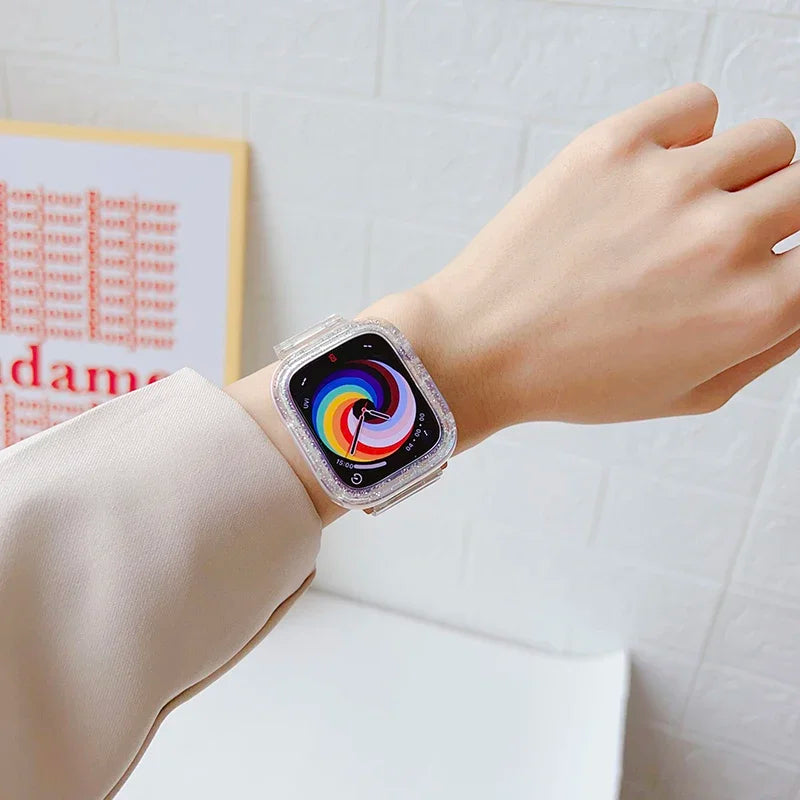 Bling Case for Apple Watch Series 9/8/7/SE/6/5/4 (38mm–49mm)