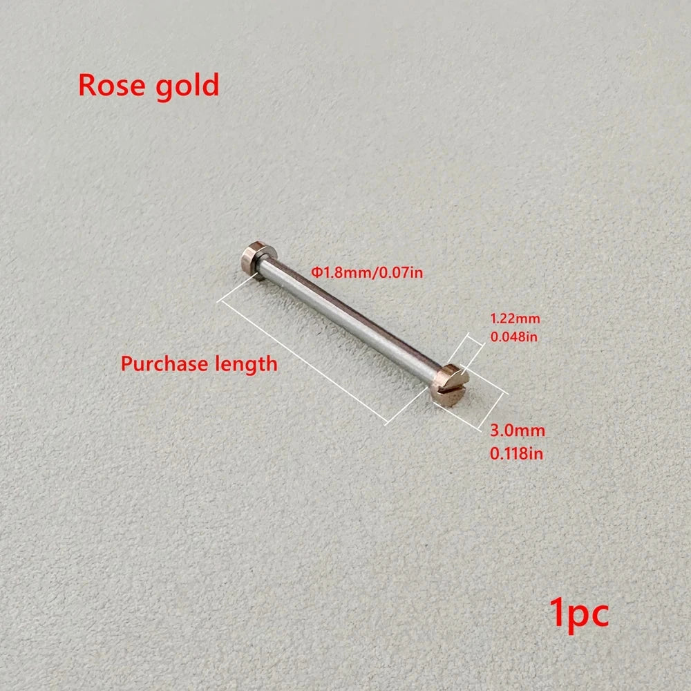 1.8mm Stainless Steel Screw Rod for Watch Strap Repair STRAPS