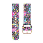 20mm 22mm Patterned Silicone Strap for Samsung Galaxy, Huawei & More STRAPS