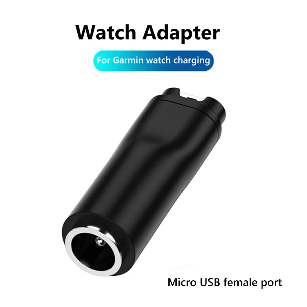 Type-C / Micro / iOS USB Charger Adapter for Garmin Fenix, Instinct, Venu, Epix & Forerunner Watches STRAPS