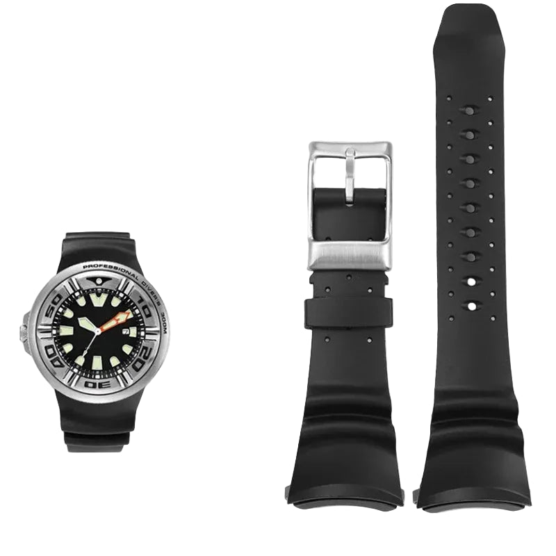 Citizen Promaster Eco-Zilla Rubber Strap | BJ8050 BJ8057 Models