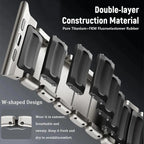 Apple Watch Ultra 3 Titanium & Magnetic Rubber Strap | Series 11 10 9 8 7 SE Models