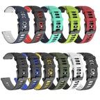 Sports Silicone Watch Strap for COROS PACE 3, PACE 2, APEX 2 Pro, APEX 46mm, 42mm – 20mm & 22mm Band STRAPS