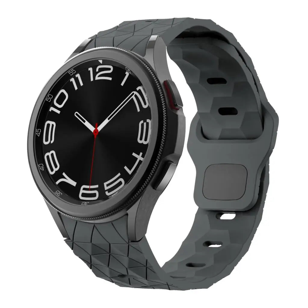 Silicone Strap for Samsung Galaxy Watch 6 Classic 47mm 43mm / 5 Pro 45mm / 4 46mm 42mm / 6 40mm 44mm