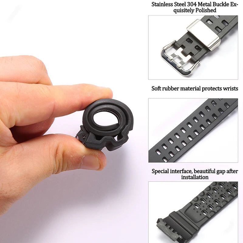 GW-9400 GW-9300 G-9300 Watch Band | Resin Replacement Strap for Casio G-Shock Rangeman & Mudman STRAPS