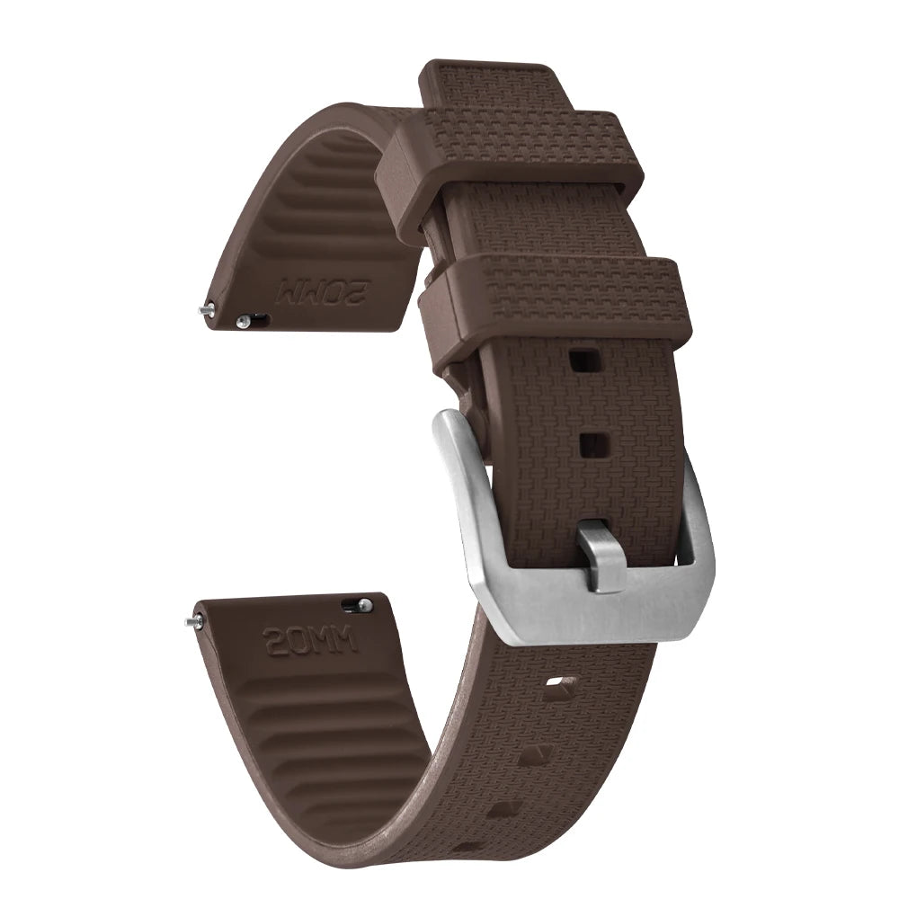 High-Grade FKM Fluororubber Diving Strap for Rolex, Omega, IWC & Seiko