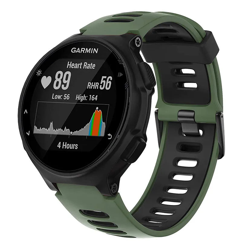 Silicone Strap for Garmin Forerunner 735XT 235 220 230 620 630 Approach S20 S5 S6 STRAPS
