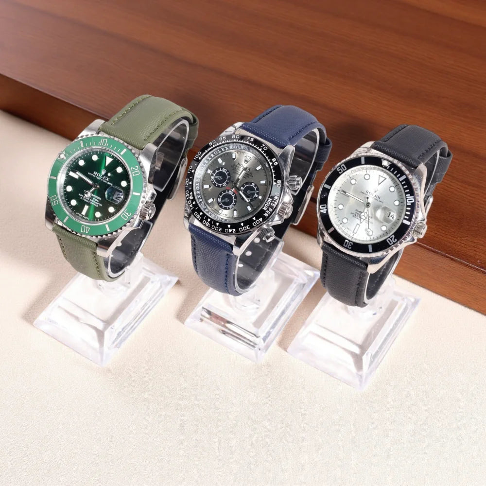 Perforated Sailcloth Nylon Sport Strap for Tudor, Omega & Rolex