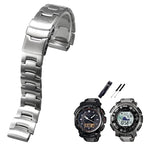 Stainless Steel Strap for CASIO PRG-260 PRG-270 PRW-3500 PRW-2000 PRW-2500T PRW-5100YT PRW-2000T PRW-5000 PRW-5100 STRAPS