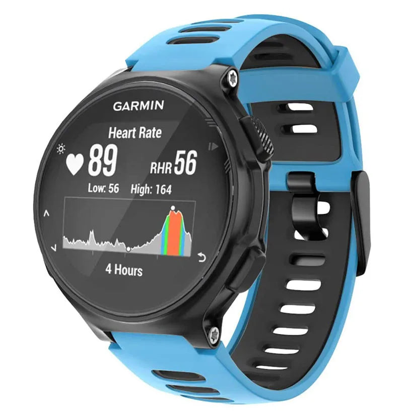 Silicone Strap for Garmin Forerunner 735XT 235 220 230 620 630 Approach S20 S5 S6 STRAPS