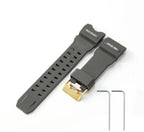 Casio G-SHOCK GWG-1000GB Blue Red Green Silicone Watchband 22cm Resin Strap STRAPS