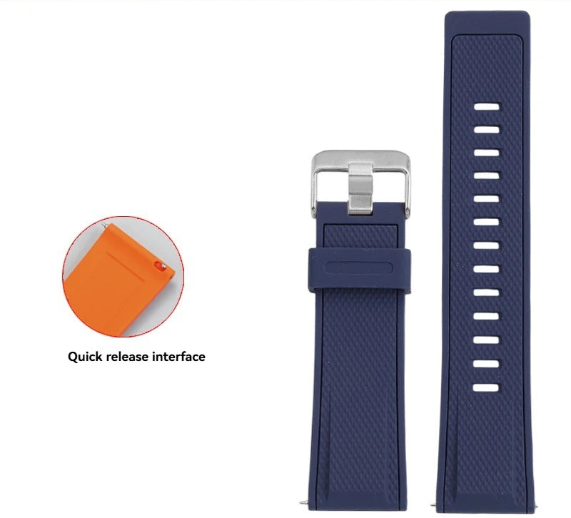 Quick-Release Silicone Sport Strap for Casio G-Shock GA-2000, GA-2300 & Pro Trek PRW-6600, PRG-600/650Y STRAPS