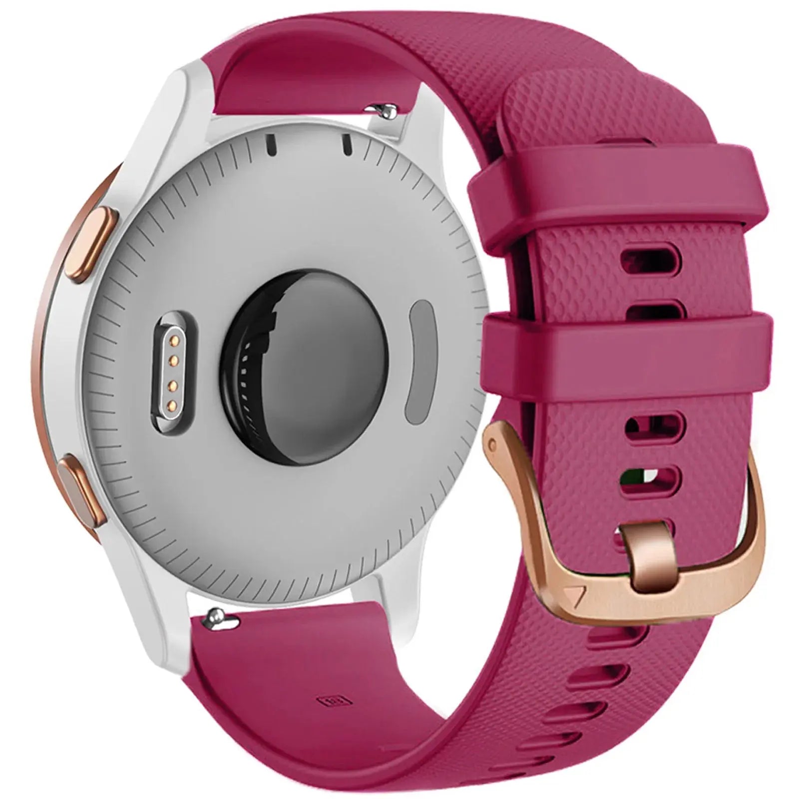 18mm & 20mm Silicone Strap for Garmin Venu Sq 2 Plus, Vivoactive 4S, Venu 3S, 2S – Wristband - STRAPS