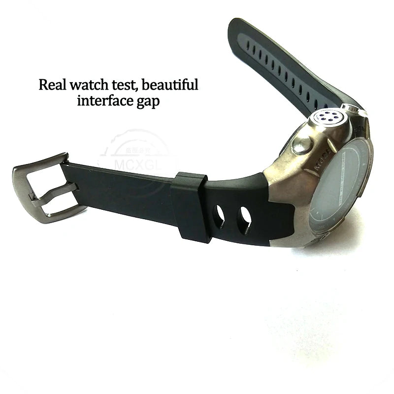 Rubber Watch Band for Suunto Observer X6 / DEC19 / P45 - Sports Strap STRAPS