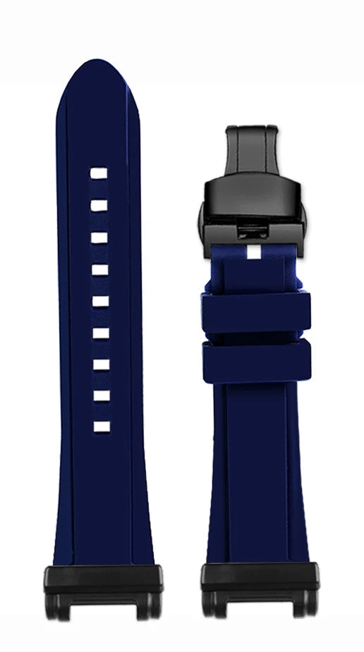GPW-1000 Resin Silicone Strap for Casio G-SHOCK 5410 Series Men’s Black Rubber Watchband