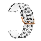 20mm 22mm Patterned Silicone Strap for Samsung Galaxy, Huawei & More STRAPS