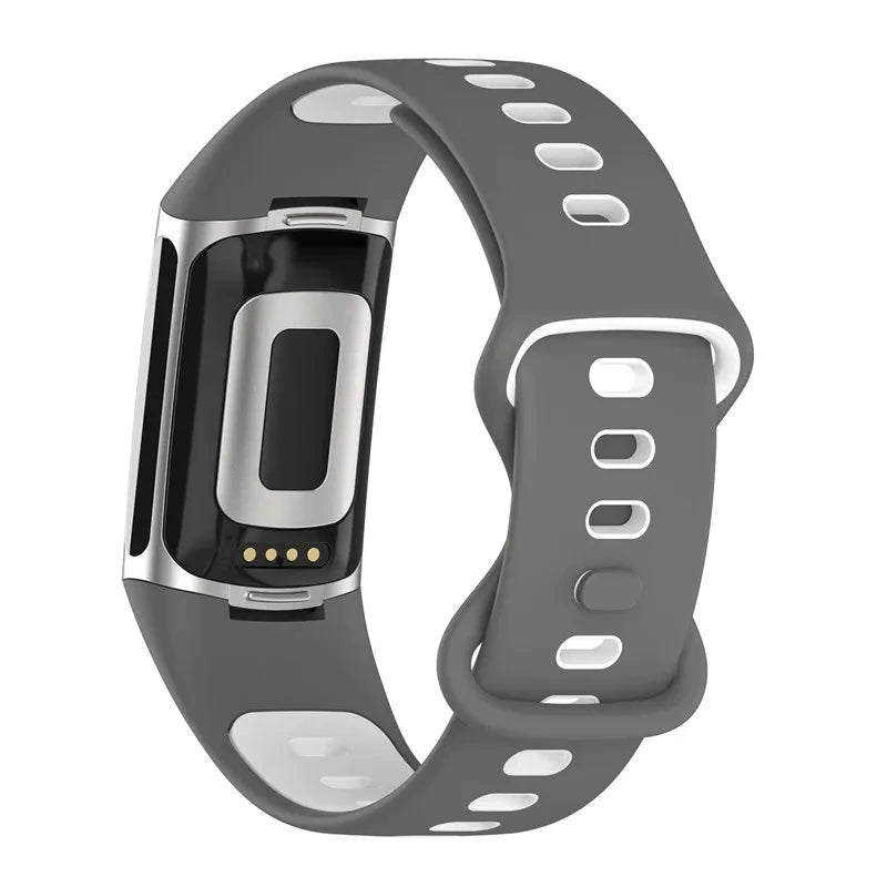 Breathable Soft Silicone Strap for Fitbit Charge 5 / 6 STRAPS