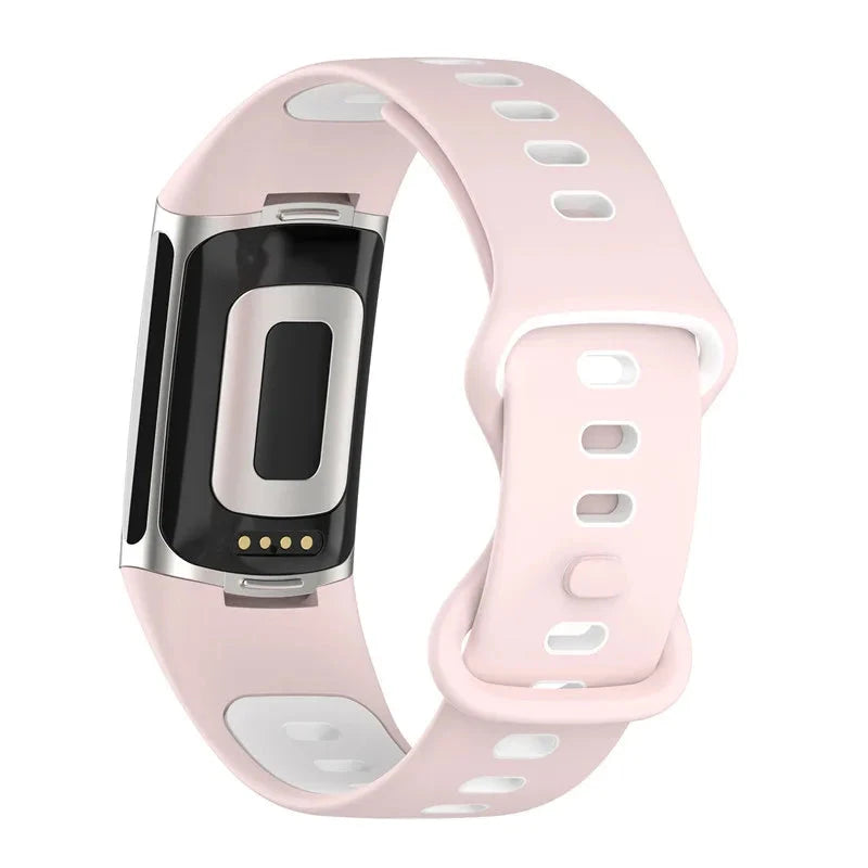Breathable Soft Silicone Strap for Fitbit Charge 5 / 6 STRAPS