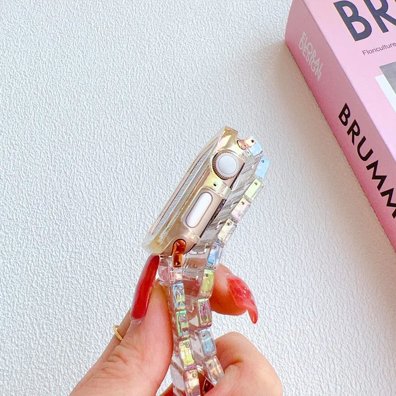 Bling Case for Apple Watch Series 9/8/7/SE/6/5/4 (38mm–49mm)