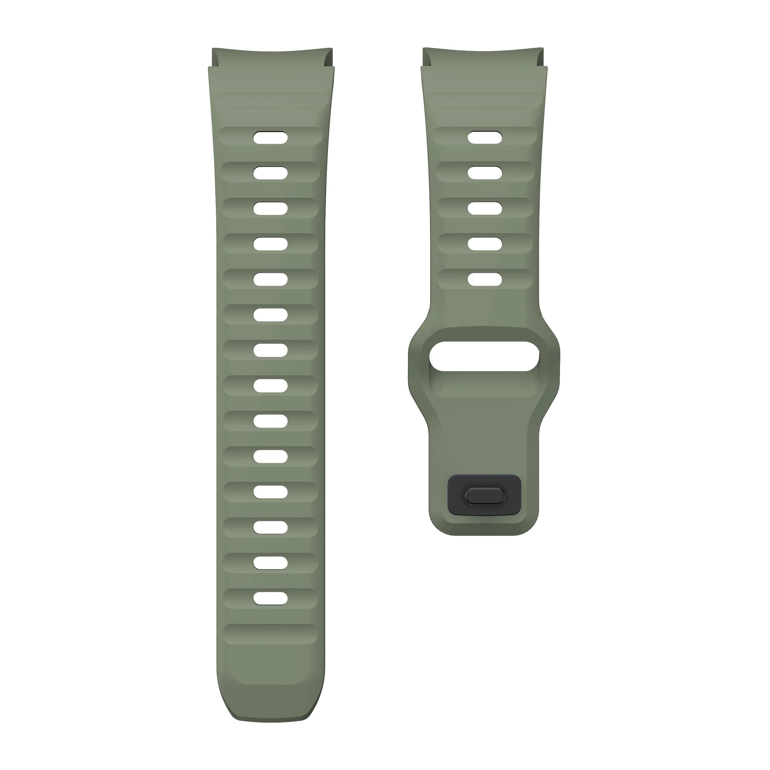 Silicone Strap for Samsung Galaxy Watch 6 Classic 47mm 43mm / 5 Pro 45mm / 4 46mm 42mm / 6 40mm 44mm
