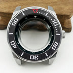 Samurai Watch Case for NH34, NH35, NH36, 7S26 | 44mm Stainless Steel with Sapphire Crystal & 22mm Lug STRAPS