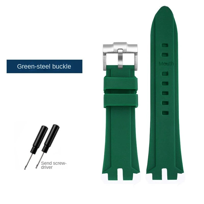Waterproof Silicone Rubber Strap for Casio PROTREK PRW-3000/3100/6000/6100 – with Tools STRAPS