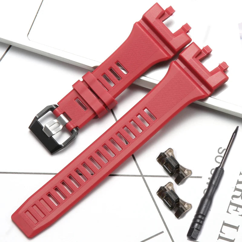 Resin Replacement Strap with Linkers for Casio G-Shock GBA-900 STRAPS