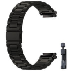 Stainless Steel Luxury Link Bracelet for Amazfit T-Rex 3, T-Rex 2, T-Rex Ultra & Pro STRAPS