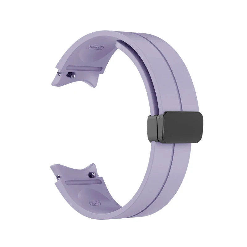 No-Gap Magnetic Silicone Strap for Samsung Galaxy Watch 7/6/5/4 Series STRAPS