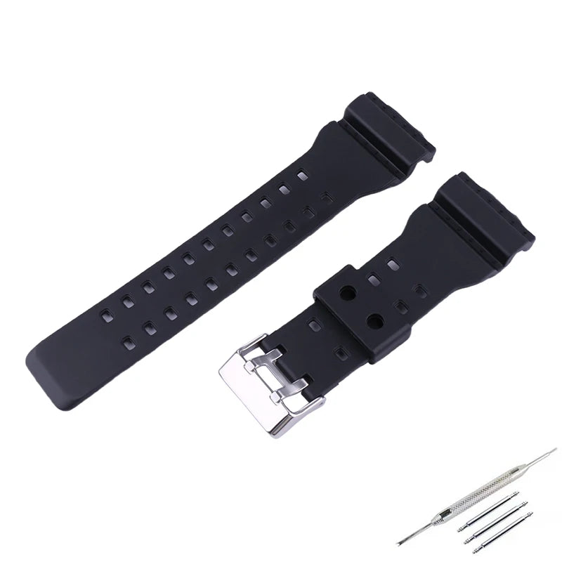 Resin Strap for CASIO G-SHOCK GD-100 GA-100 GA-110 GA-120 GA-140 GA-150 GA-700 GA-710 GAX-100 GLS-100 GLS-8900 STRAPS