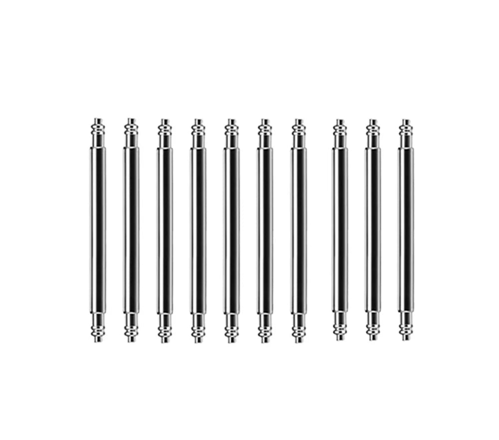 10/20PCS Spring Bars Dia 1.8mm Pins Fit for 16mm 18mm 19mm 20mm 21mm 22mm 23mm 24mm 25mm 26mm 27mm 28mm 30mm Strap Link Bars STRAPS